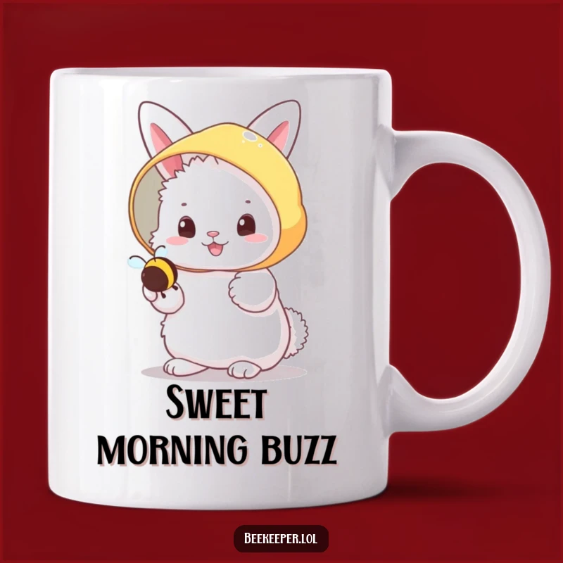 Funny Bunny Beekeeper Mug: Sweet Friends Make Hilarious Gifts!
