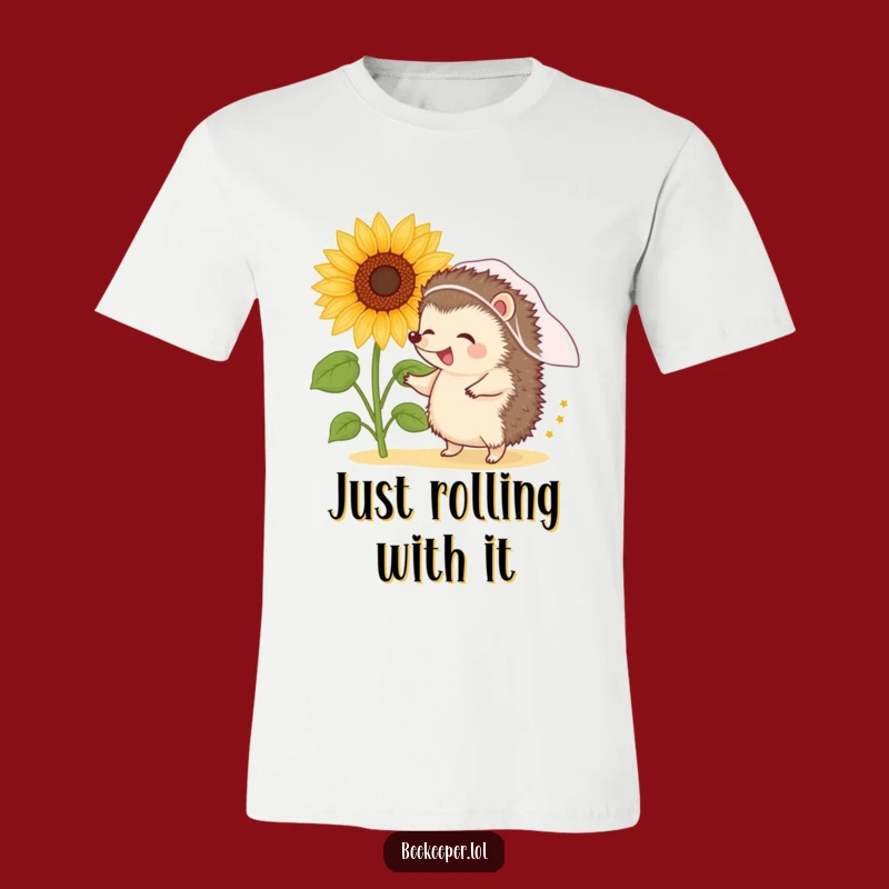 Funny Hedgehog Dancing T-Shirt: Pollen Party Shirt, A Hilarious Gift